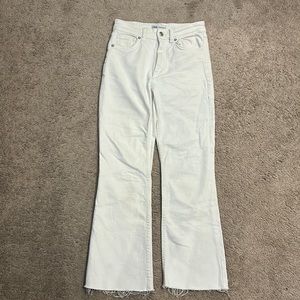 White Zara flare jeans!!